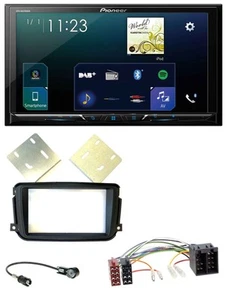 Pioneer MP3 Bluetooth USB 2DIN DAB Autoradio für Smart ForTwo 2010-2015 ISO - Bild 1 von 10