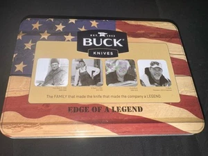 Buck 110 Folding Hunter Collectors Edition EDGE OF A LEGEND - Picture 1 of 6