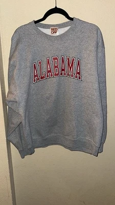 Vintage Alabama Crimson Tide Sweatshirt XL 90s Crewneck Football Roll Tide - Image 1 of 4