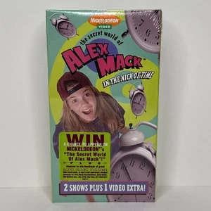The Secret World Of Alex Mack: In the Nick of Time (VHS, 1996) - BRAND NEW - Picture 1 of 7