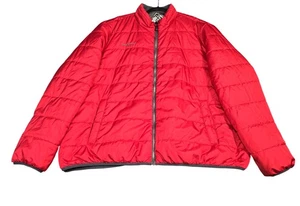 ZeroXposur Jacket Mens 3XL Red Quilted Puffer Full Zip Insulated Winter J84032 - Picture 1 of 9