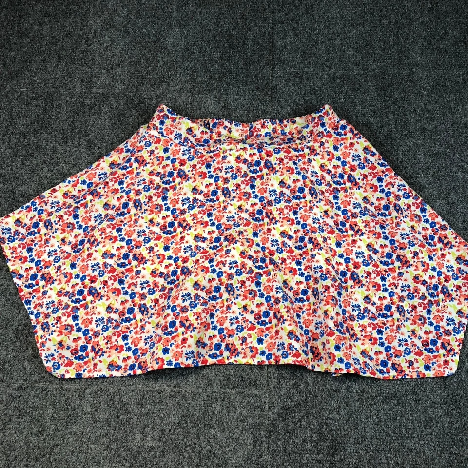 Falda Desteñida Glory Niñas M 7 8 Estampado Floral Cintura Elástica Línea A Poliéster Foto 1 de 4