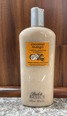 Back to Basics Coconut Mango moisture quenching conditioner 12 oz HTF - Image 1 of 4