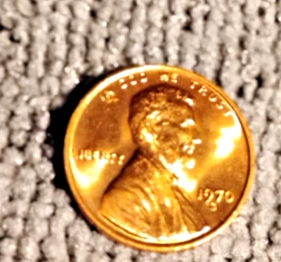 1970-S Small Date Lincoln Memorial Cent Penny  - Image 1 of 4