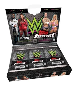 Topps Finest WWE 2025 Hobby Box - Imagen 1 de 3