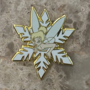 Loungefly Disney Tinkerbell With Snowflake Holiday Winter Pin - Picture 1 of 2
