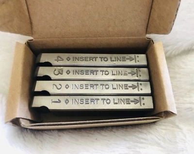RIDGID 500B 48715 RH 9/16"- 18 UNF HS Bolt Dies Set RIGHT HAND,531,532,541,542 - Image 1 of 4