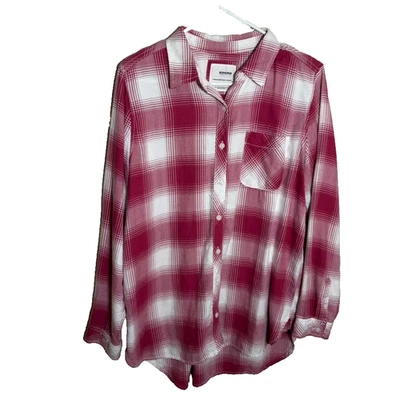 Blusa Sonoma Feminina Média Cotidiana Camisa Xadrez Gola Abotoada Casual - Imagem 1 de 4