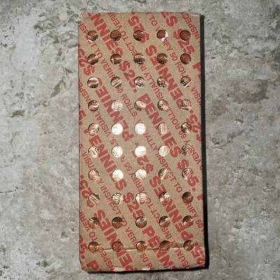 2025 D Lincoln Cent Penny Full Box (50 Sealed Rolls), Uncirculated 2025 Cents - Image 1 of 4