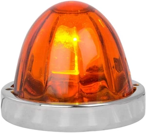 79750 Light (Dark Amber Watermelon Glass Flush Mount Kit-1 Wire), 1 Pack - Picture 1 of 12