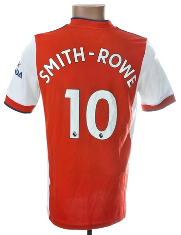 ARSENAL 2021/2022 HOME FOOTBALL SHIRT JERSEY ADIDAS YXL BOYS SMITH-ROWE #10 Cover