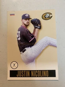 Justin Nicolino Card 2019 Charlotte Knights Team Card - Picture 1 of 1