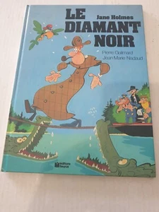 BD- JANE HOLMES LE DIAMANT NOIR / PAR GUILMARD & NADAUD-1980 - Picture 1 of 5