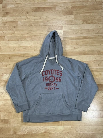 Phoenix Coyotes NHL Hockey Hoodie Sweatshirt Gray size 2XL XXL Cover