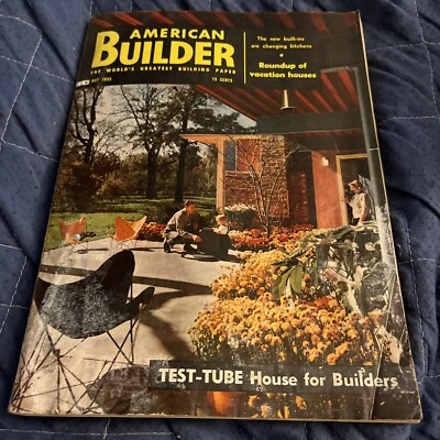 American Builder Magazine May 1955 Complete With Blueprints - Image 1 of 4