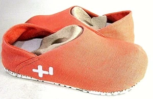 OTZ Shoes Womens Linen Slip On Slippers, Coral US Size 5 M, EUR 35, UK 3 - Picture 1 of 7