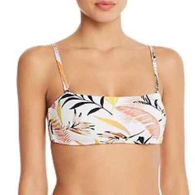 Top de bikini convertible MINKPINK Breezy estampado de hojas talla pequeña NUEVO NUEVO CON ETIQUETAS Foto 1 de 4