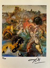 Salvador Dalí, Original Hand-signed Lithograph with COA & Appraisal of $3,500*
