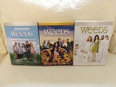 Weeds TV Series Seasons DVD Lot - Seasons: 1, 2, 3 Lionsgate - Image 1 of 2