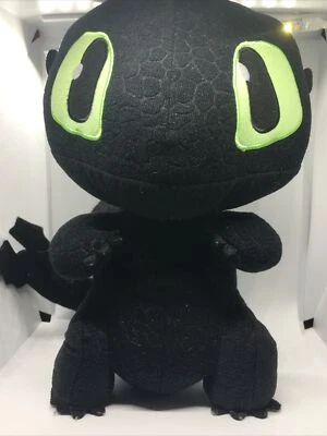 Cómo entrenar a tu dragón NUEVO * Peluche sin dientes para apretar y gruñir * Juguete de 10 pulgadas Foto 1 de 4