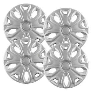 Set (4) 16" Silver Hubcaps fit Ford Transit, 2015-2022, Heavy Duty - Picture 1 of 6