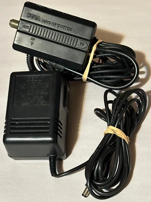 Adaptador de fuente de alimentación de CA SEGA Genesis modelo MK-1602 E interruptor de RF *PROBADO* Foto 1 de 3