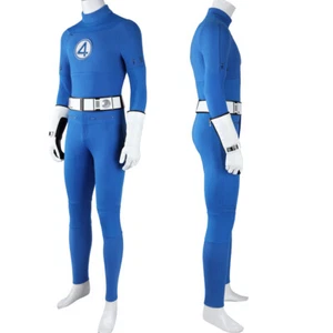 Fantastic Four First Steps Mister Cosplay Costume Fantastic 4 Jumpsuit Outfits - Picture 1 of 22