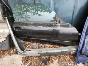 1997 1998 1999 2000 2001 2002 JAGUAR XK8 RIGHT DOOR BLACK - Picture 1 of 1