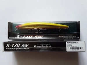 Megabass X-120 SW - M GOLDEN TEASER Colour Lure - Picture 1 of 1