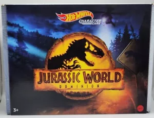 Hot Wheels Jurassic World Dominion Personaggio Auto Confezione da 5 Box Set Nuovo - Foto 1 di 4
