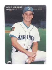 Greg Hibbard 1994 Mother's Cookies #9 Seattle Mariners MLB Baseball Card