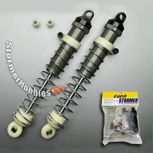 FR-005.132H FanRC Team Associated Shock Kit, 1.32 Stroke, Hard Coated Fits RC10 - Picture 1 of 3