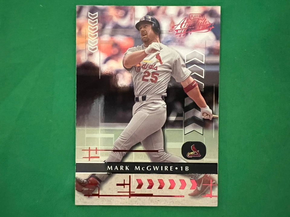 2001 Absolute Memorabilia #15 Mark McGwire St. Louis Cardinals - Image 1 of 1