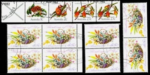 CTO 1992 T.O.Y. block and vert & hor. pairs. 1982 Eucalypts strip • FREE POST - Picture 1 of 1