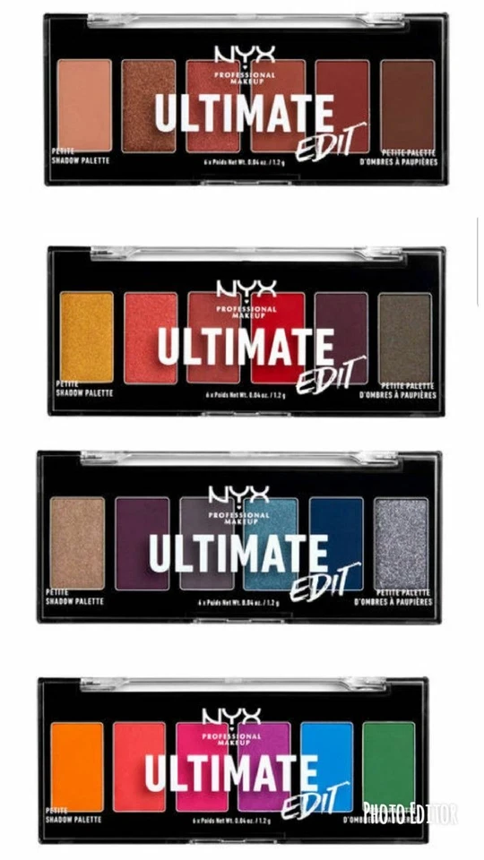 NYX Professional Makeup Ultimate Edit Shadow Palette - Choose Your Shade - Image 1 of 1