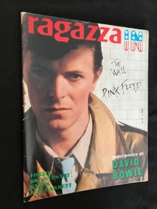 RAGAZZA IN n 11 DEL 1980 CON SUPERPOSTER DI DAVID BOWIE - Bild 1 von 2
