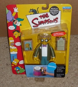 2000 The Simpsons World of Springfield WAYLON SMITHERS, MIP, Playmates Series 2 - Picture 1 of 2