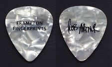 Peter Frampton Fingerprints Rob Arthur Signature White Guitar Pick - 2007 Tour
