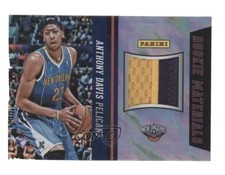 ANTHONY DAVIS 13 National Convention Rookie Materials Basketball Lava Flow Patch