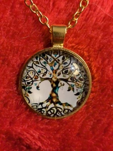 NEW "TREE OF LIFE" PENDANT & CHAIN - Picture 1 of 2