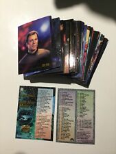 STAR TREK Master Series 1993 SET Trading Cards SkyBox 90 card full base set