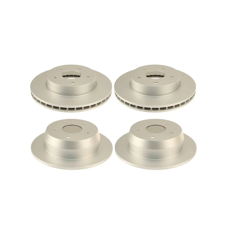 Kit de rotores de freno de disco delanteros y traseros Bosch QuietCast 304 mm para Jeep Grand Cherokee Foto 1 de 1