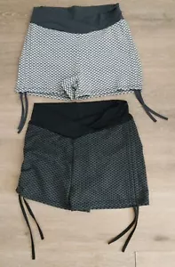 Shorts Yoga Workout Clothes Stretchy Spandex Women's L Pull Up NWOT Lot Of 2 USA - Picture 1 of 4