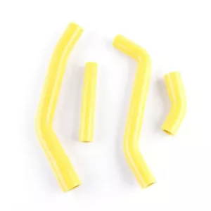 Silicone Radiator Coolant Hose Pipe Tube Kits Fit YAMAHA YZ426F 2000-2002 YELLOW - Picture 1 of 7