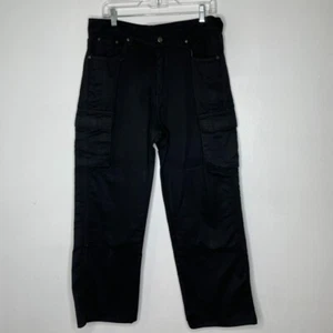 Dupont Kevlar Pants Jeans Black Size 34 Short Motocross Motorcycle Men's - Picture 1 of 7