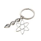 Personalise Keyring Doctor Molecular Dna Microscope Keychain Science Themed
