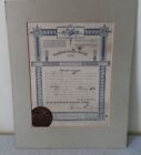 1901 Confirmation Certificate Lutheran Church Swedish Augustana Gustaf Erikson
