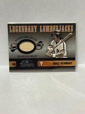 2003 Donruss Classics Legendary Lumberjacks #20 Mike Schmidt (Bat #'d/250)
