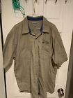 Carhartt 2Xl -Rg Tradesman Men's Short Sleeve Work Shirt Tan 384-62