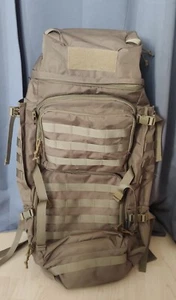 Trekkingrucksack 60 Liter Taktischer Rucksack mit Regenhülle Outdoor Backpacking - Bild 1 von 13